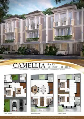 Dijual Rumah Baru Lokasi Strategis Dharmahusada Indah Barat