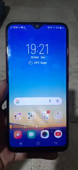 Vivo Y91C, Ram 2 gb, Memori 32 gb.