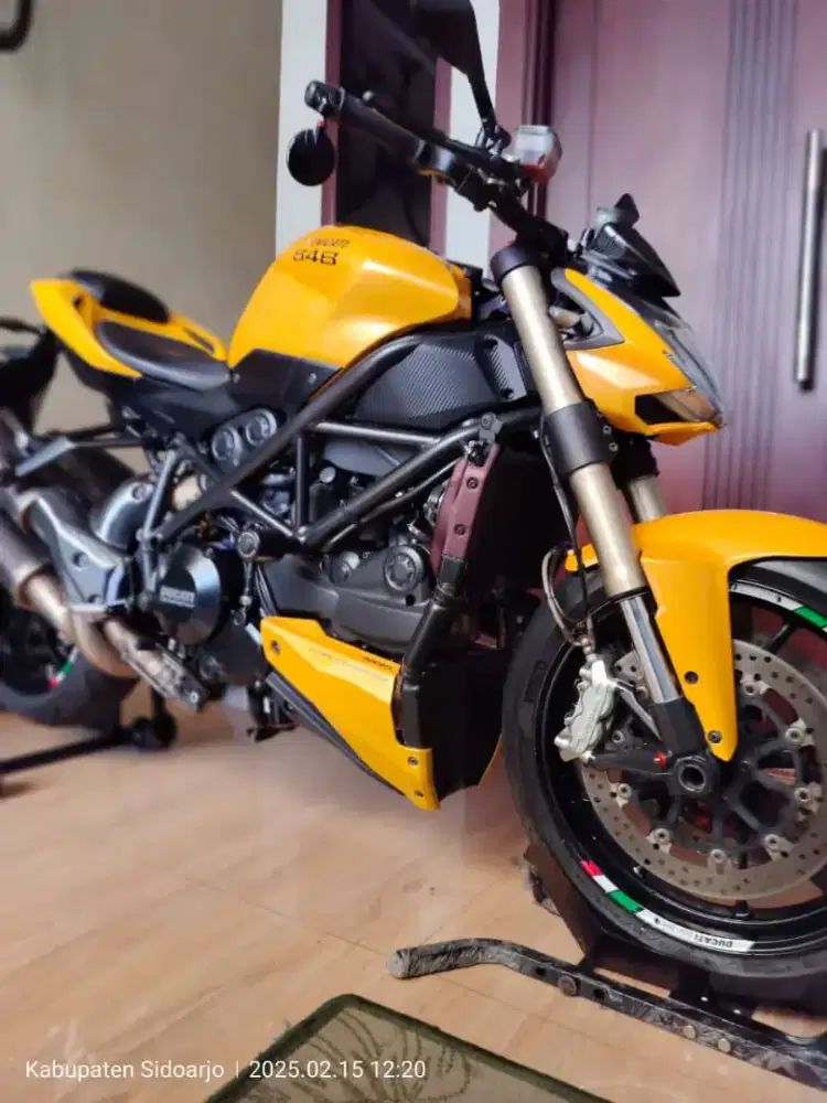 Ducati Street Fighter Tahun 2013 Plat LARA ATI