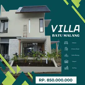 Villa Modern Batu Malang Lingkungan Asri Dekat Dengan Alun-Alun