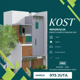 Kost Malang MInimalis Hanya 3 Menit Kampus UMM Area Kost Mahasiswa