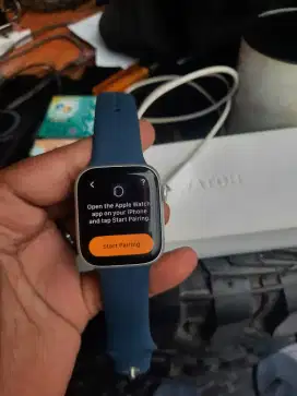 Apple Watch Series 9 45MM Silver AI Storm Blue SB S/M GPS