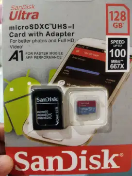 Micro SD 128GB speed 100MB/s