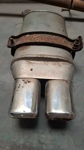 Knalpot racing stainless bekas