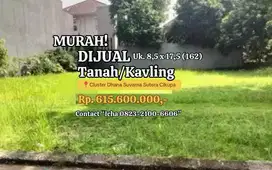 MURAH! Dijual Tanah/Kavling Uk 8,5X17,5 di Dhana Suvarna Sutera Cikupa