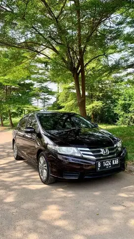 Honda City E AT 2012 Coklat KM 80rban Record TDP 7jt