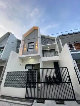 Di Jual Rumah Baru 2 Lantai Kontemporer Di Margahayu Raya