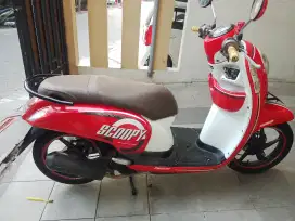 Jual Motor Honda Scoopy Sporty Tahun 2016 Plat L