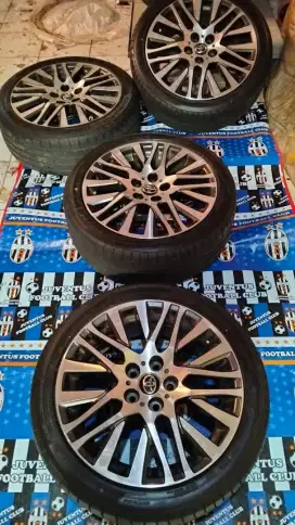 Velg Alphard R18 + Ban Yokohama XT