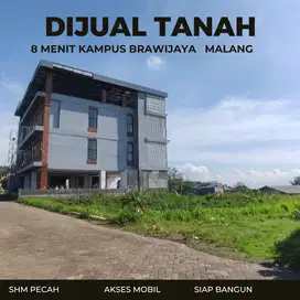 Tanah Dijual merjosari malang 8 menit kampus UB