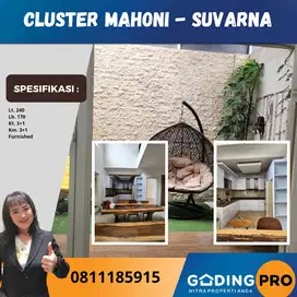 Rumah Furnished Cluster Mahoni Lt. 240 Suvarna Cikupa Tangerang