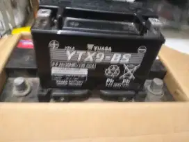 AKI YTX9BS MOTOR NINJA KTM DUKE BENELLI GOOD BATTERY COPOTAN