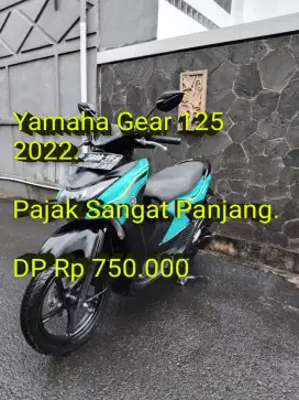 Gear 2022. Pajak Sangat Panjang. Standar. Mulus. Ban OK.Cash/Kredit/TT
