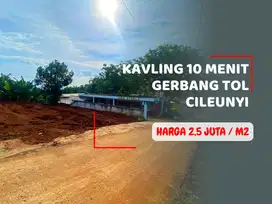 Bonus Pondasi Tanah Kavling 10 Menit Gerbang Tol Cileunyi