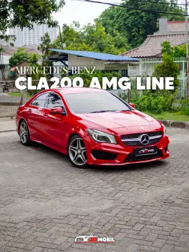 Merc Benz CLA200 1.6 AMG Line W117 AT 2014/2015 Merah c200 gla200 f30