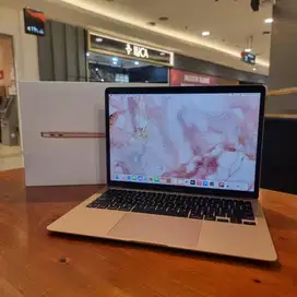 Macbook Air m1 2020 8/256 Fullset Rosegold