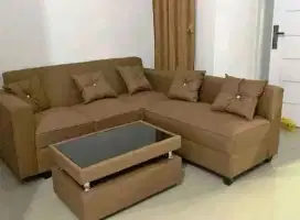Sofa L minimalis murah best seller