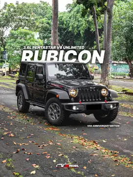 Jeep Rubicon 3.6 Pentastar V6 Unlimited 4WD 2013 Hitam Wrangler