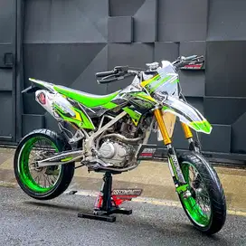 KLX D TRACKER 150 SUPERMOTO SIAP GAS TOURING TRABAS TRAIL