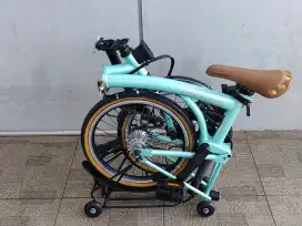 Sepeda 3 Lipatan merk Proaction like brompton