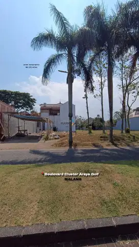 Tanah KavlingDi Boulevard Cluster Araya Golf Malang(OLX327)