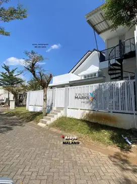 Rumah Modern Full Furnish Di Cluster Hill The Araya Malang (OLX330)
