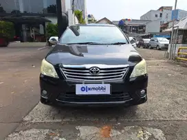 DP 5JT Toyota Kijang Innova 2.0 G Bensin-AT 2011 Hitam CSVHB