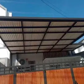 Kanopi atap minimalis