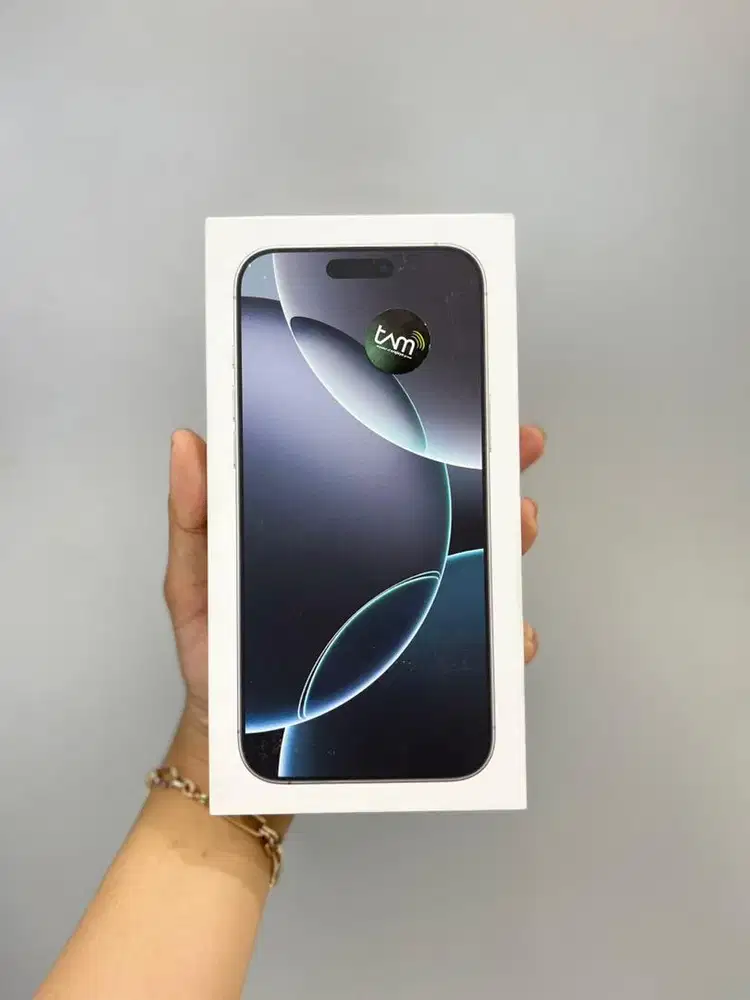 IPHONE 16PRO 512GB BLACK TITANIUM FREE TECPRO 12bulan