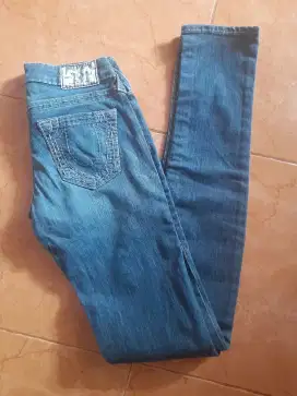 Celana jeans TRUE RELIGION section SKINNY original