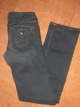 Celana jeans TRUE RELIGION section BILLY OT original size 28