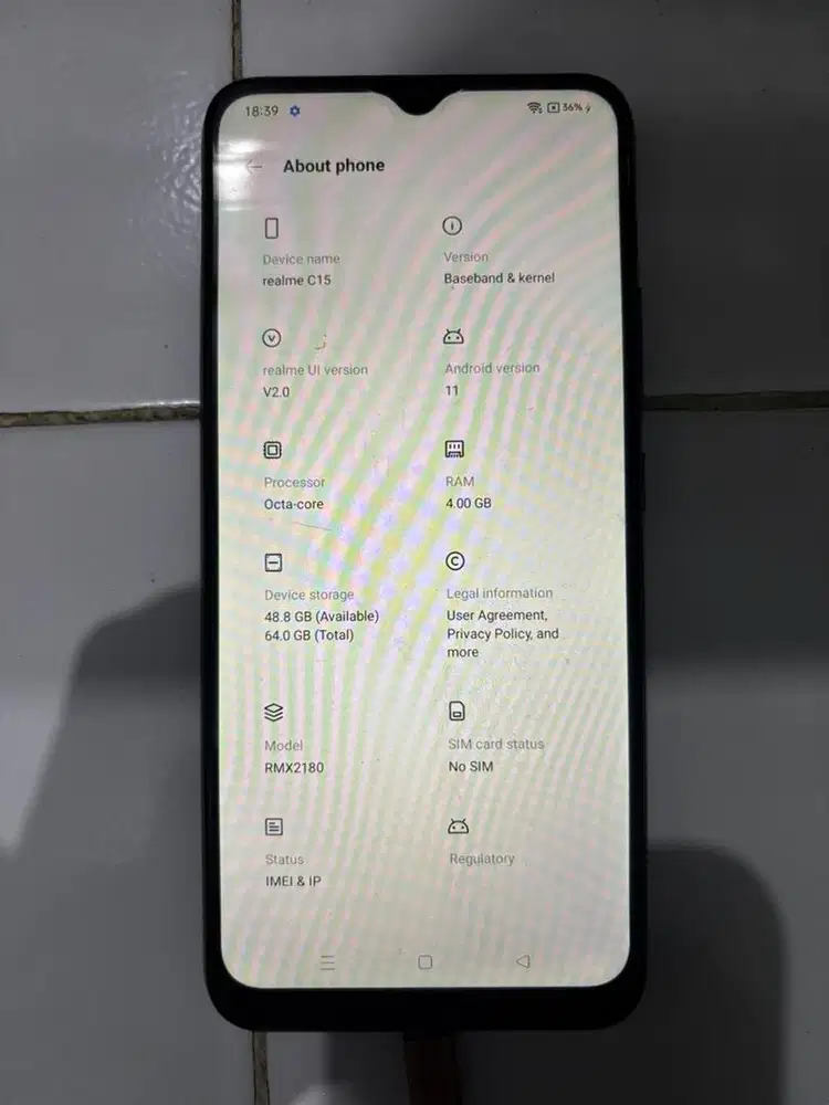 Realme C15 | Biru Navy