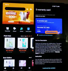 Vivo x fold 3 pro garansi desember 2025 fullset