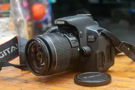 Dijual Canon EOS 650D + Lensa Kit 18-55mm Mulussss