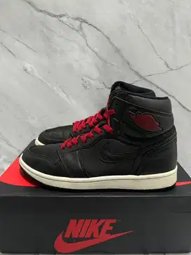 Air Jordan High Black Satin