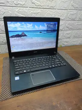 Acer TravelMate P249-M Core i3 Gen-6 Ram 8gb Ssd+Hdd NORMAL