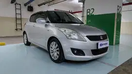 TDP 7,JT Suzuki Swift 1.4 GX Bensin-AT Silver 2016