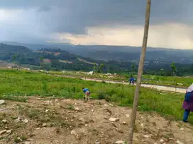 Tanah Kavling di Perbukitan Ketinggian 400 Mdpl Udara Sejuk dan Segar.