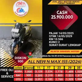 MOKAS ALL NEW N MAX 155 2024 BAYAR VIA SHOPEE TOKPED KREDIVO INDODANA