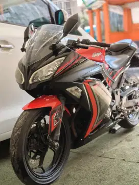 ninja 250 tahun 2015 low km 23rb/tt boleh gan cash lebih bagus