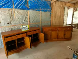 Bufet minimalis terbaru barang ready siap kirim full jati