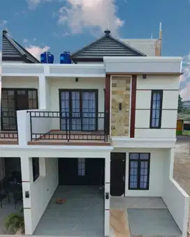 Rumah konsep Bali di Timur Jakarta - perbatasan dengan Cibubur