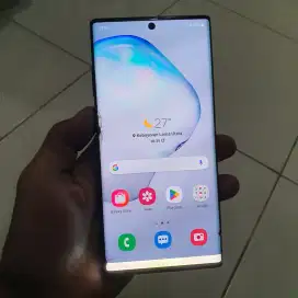 SAMSUNG GALAXY NOTE 10 PLUS SEIN 12/256 GB MINUS FUNGSI 100% NORMAL