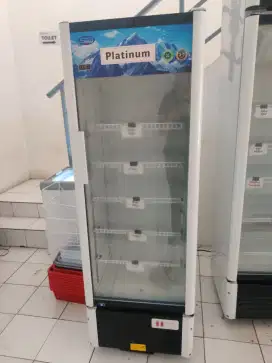 Showcase 1pintu Sanwoo 300RB Kondisi bagus