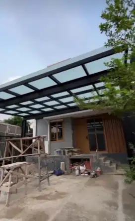 Canopy atap kaca 61
