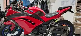 Ninja 250cc merah ganteng
