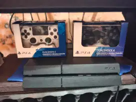 Ps 4 fat ORI 500gb bekas + akun dan game2 nya