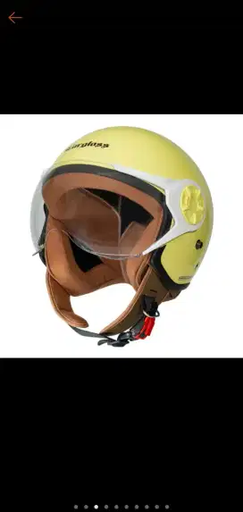Helm Cargloss YRH Hijab - Milky Yellow