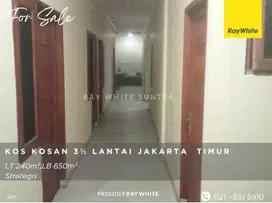 Kos Kosan 3½ Lantai Kebon Manggis  Matraman ' Jakarta Timur Lt 240 m²