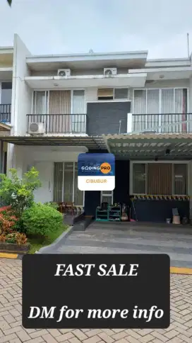 Dijual Rumah Cibubur Country dekat Tol Nagrak Cimanggis Jati karya